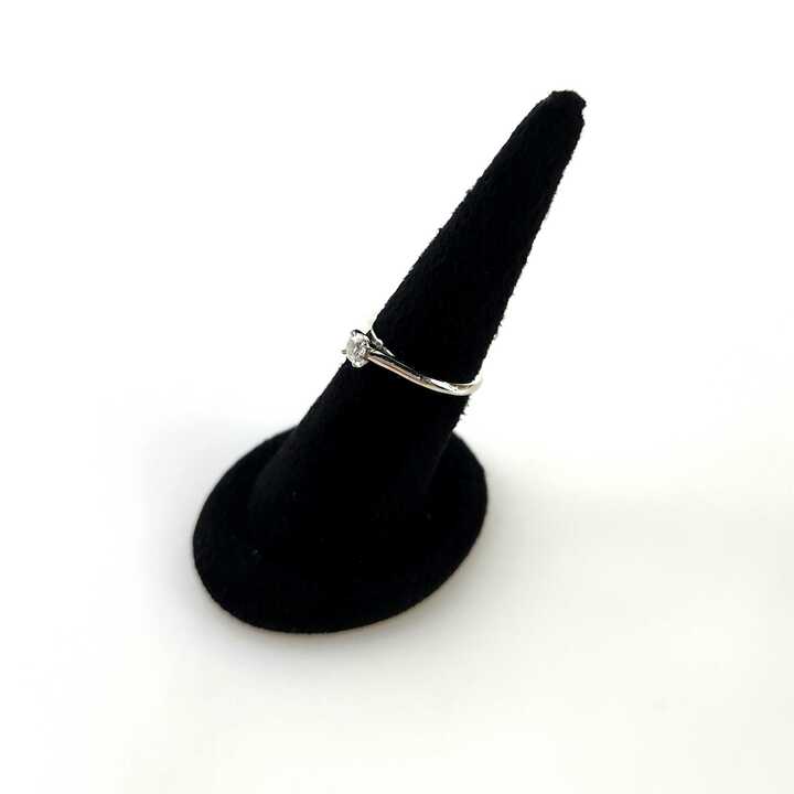 51 Diamond Platinum Ring 0.24