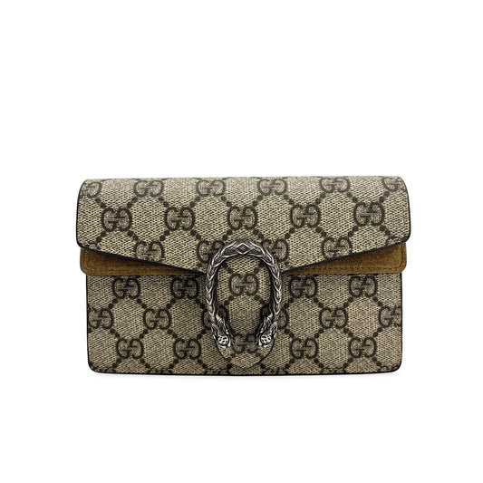 Gucci Dionysus GG Super Mini Bag Beige