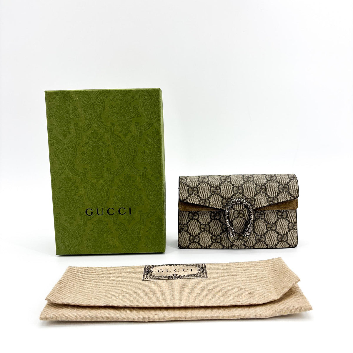 Mini sac Gucci Dionysus GG Super beige