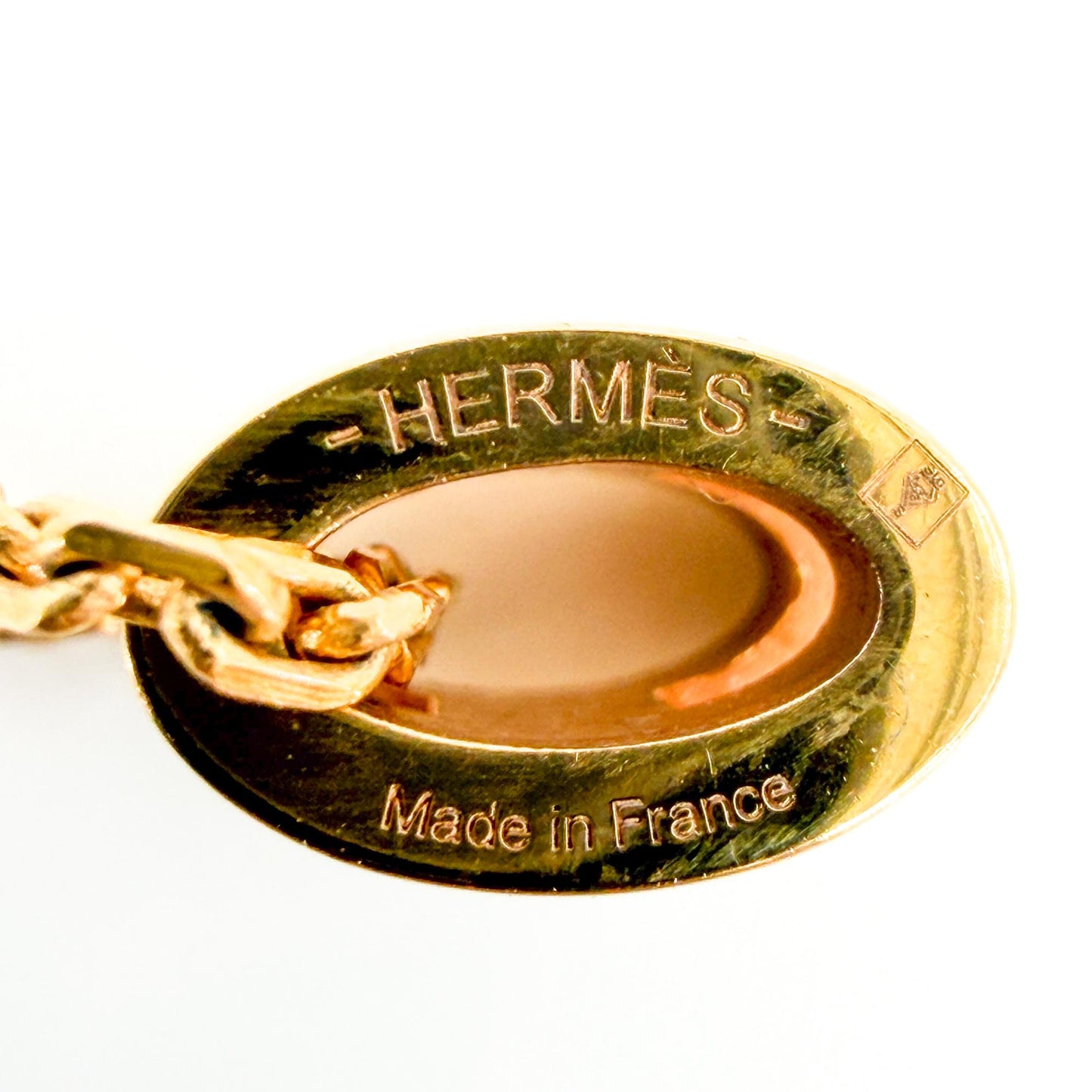 Hermès Pop H Pendant Necklace White Gold