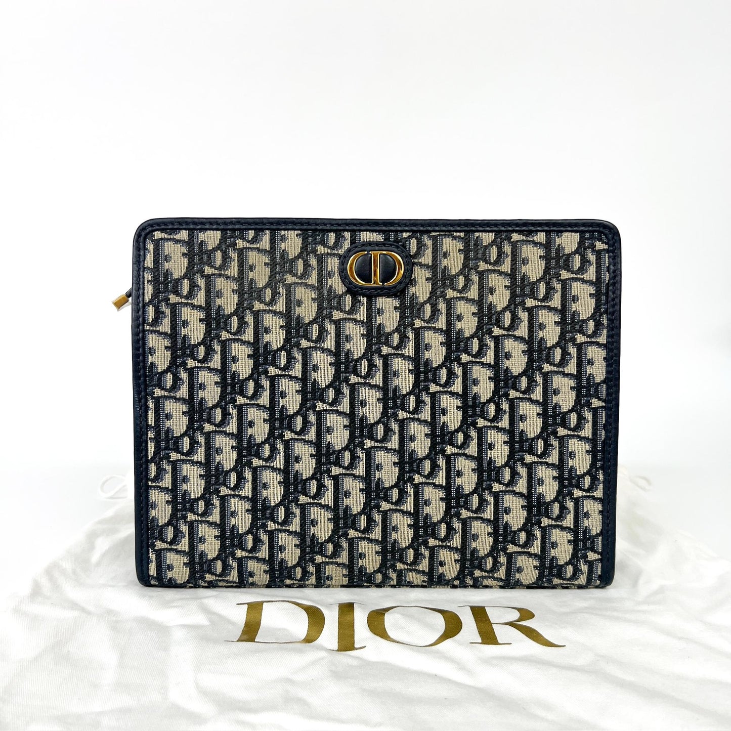 Dior Oblique 30 Montaigne Case Navy