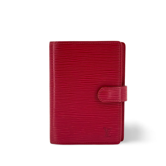 Louis Vuitton Epi Leather Small Ring Agenda Cover Diary