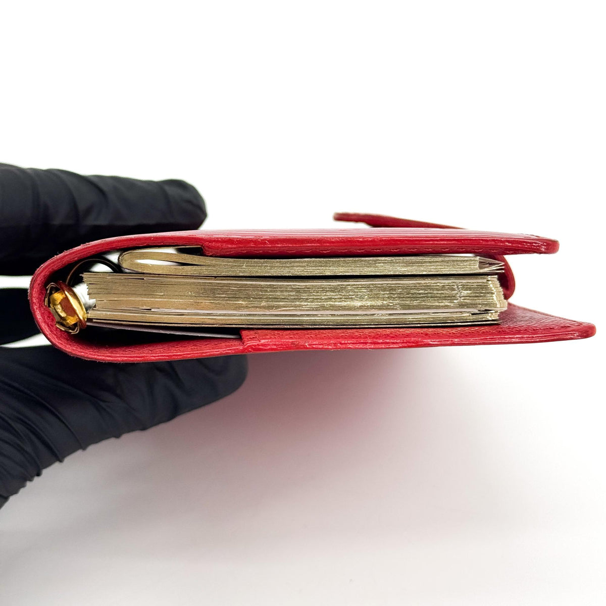 Louis Vuitton Epi Leather Small Ring Agenda Cover Diary