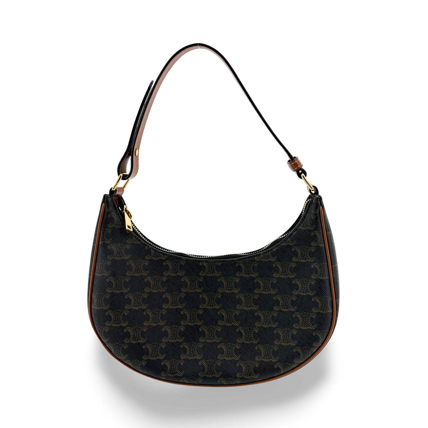 Celine Medium Ava Bag Triomphe Canvas Tan