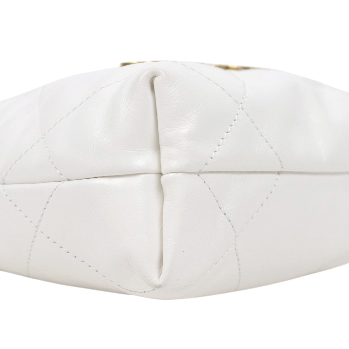 Chanel White Mini 22 Bag