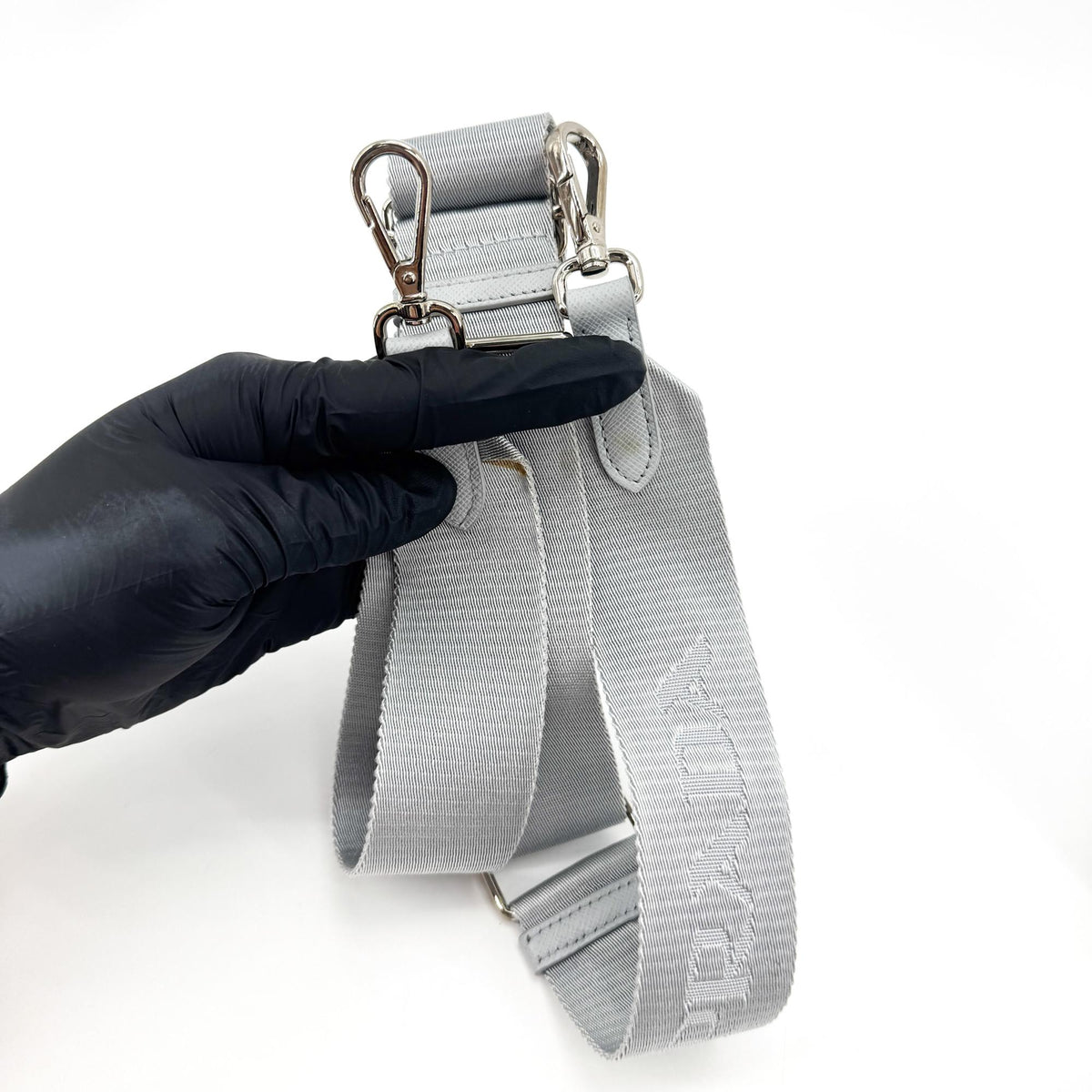 Prada Re-Edition 2005 Re-Ylon Crossbody Bag Grey