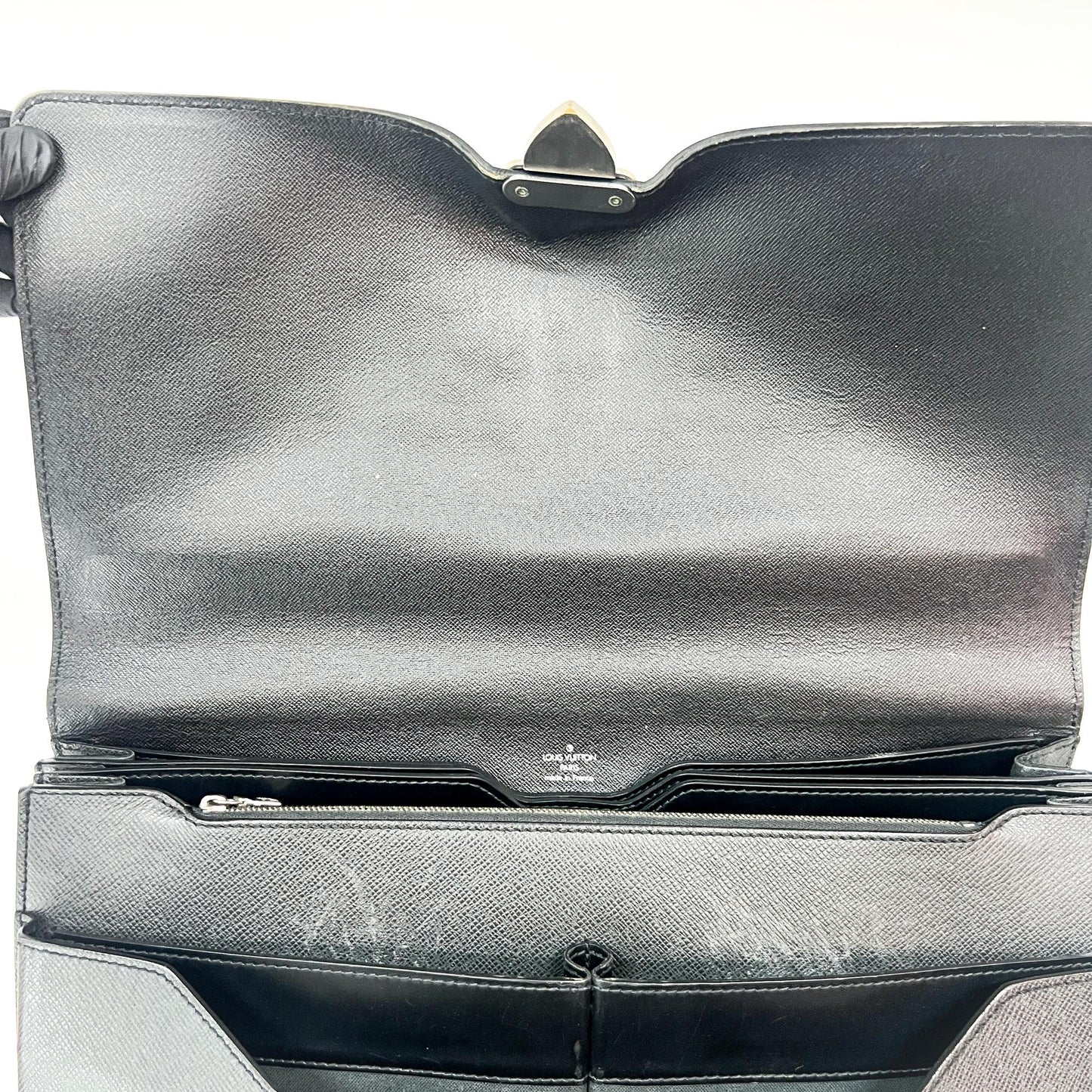 Louis Vuitton Taika Robusto 1 Briefcase Ardoise