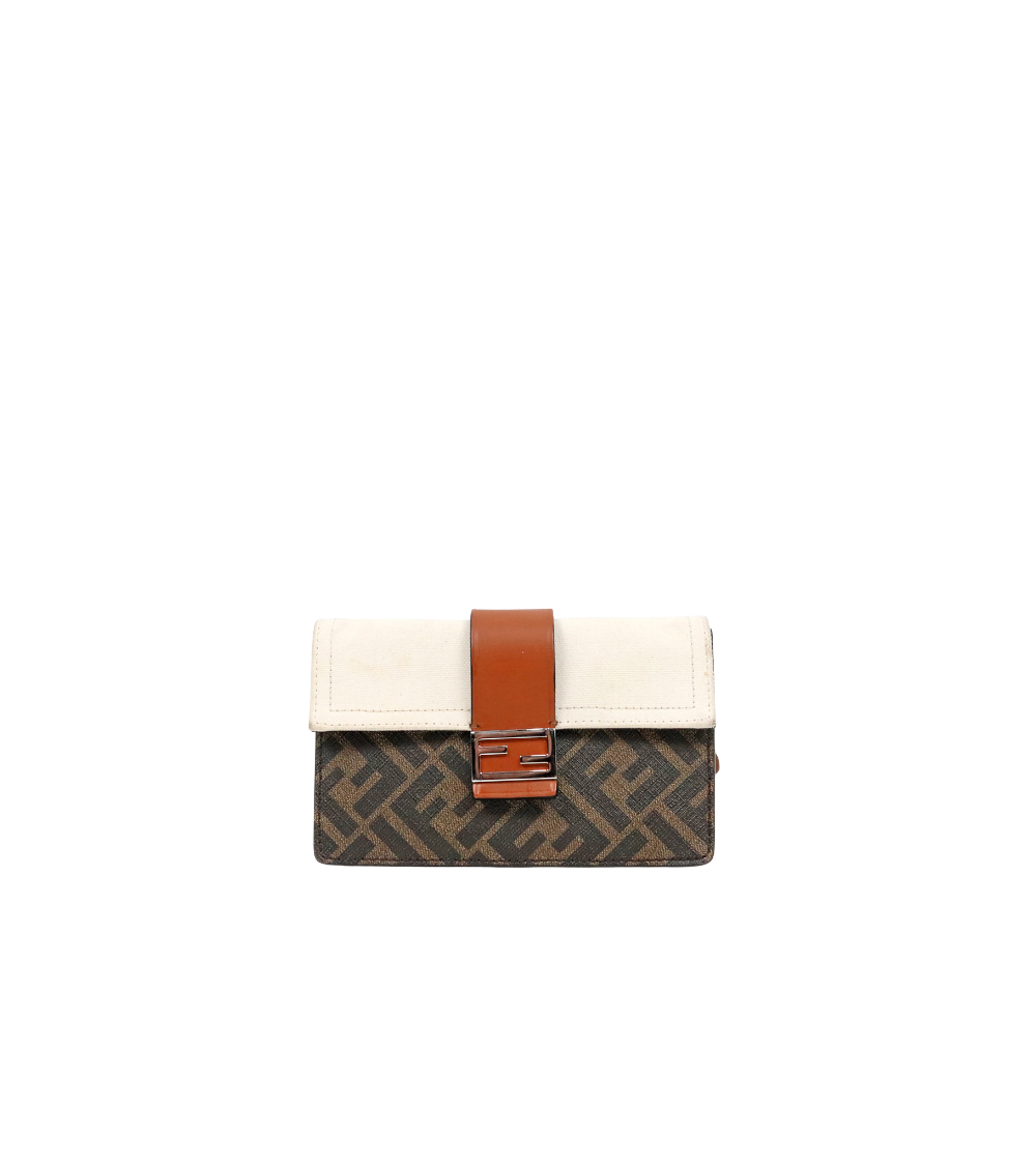 Fendi Baguette Pouch Belted Crossbody Bag