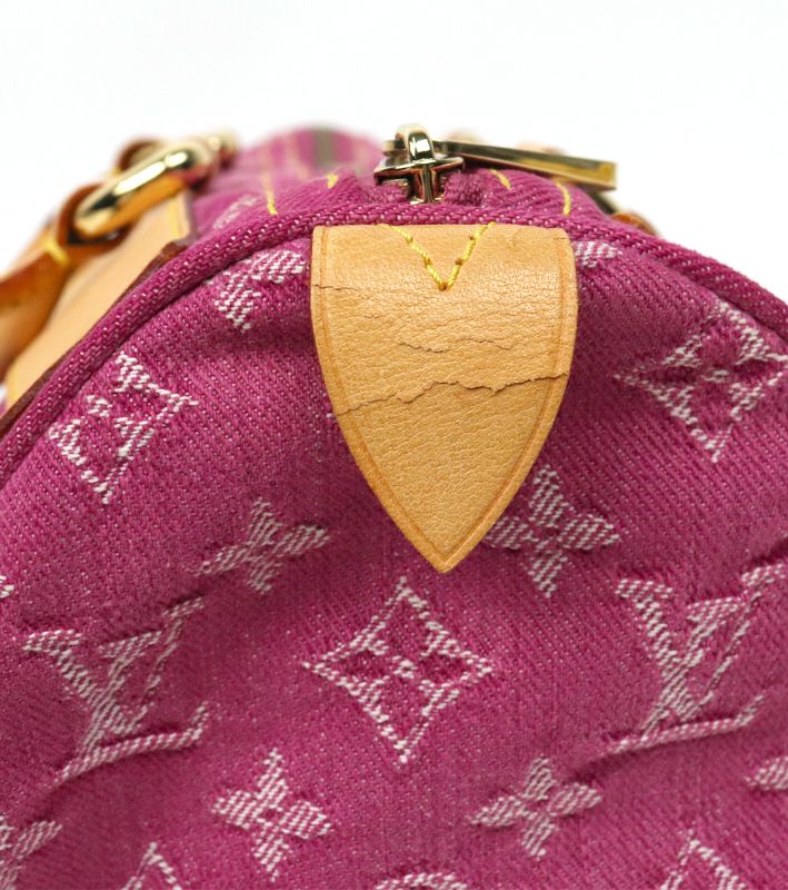 Louis Vuitton Pink Denim Neo Speedy