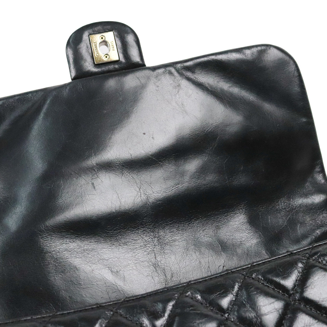 Chanel Black Castle Lock 2-Way Bag