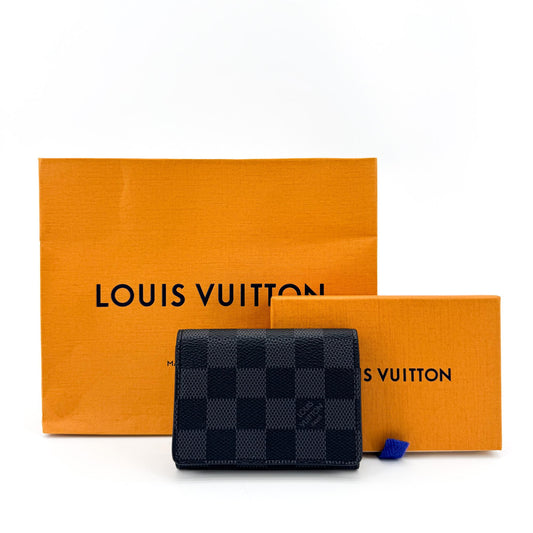 Louis Vuitton Damier Graphite Envelope Carte de Visite