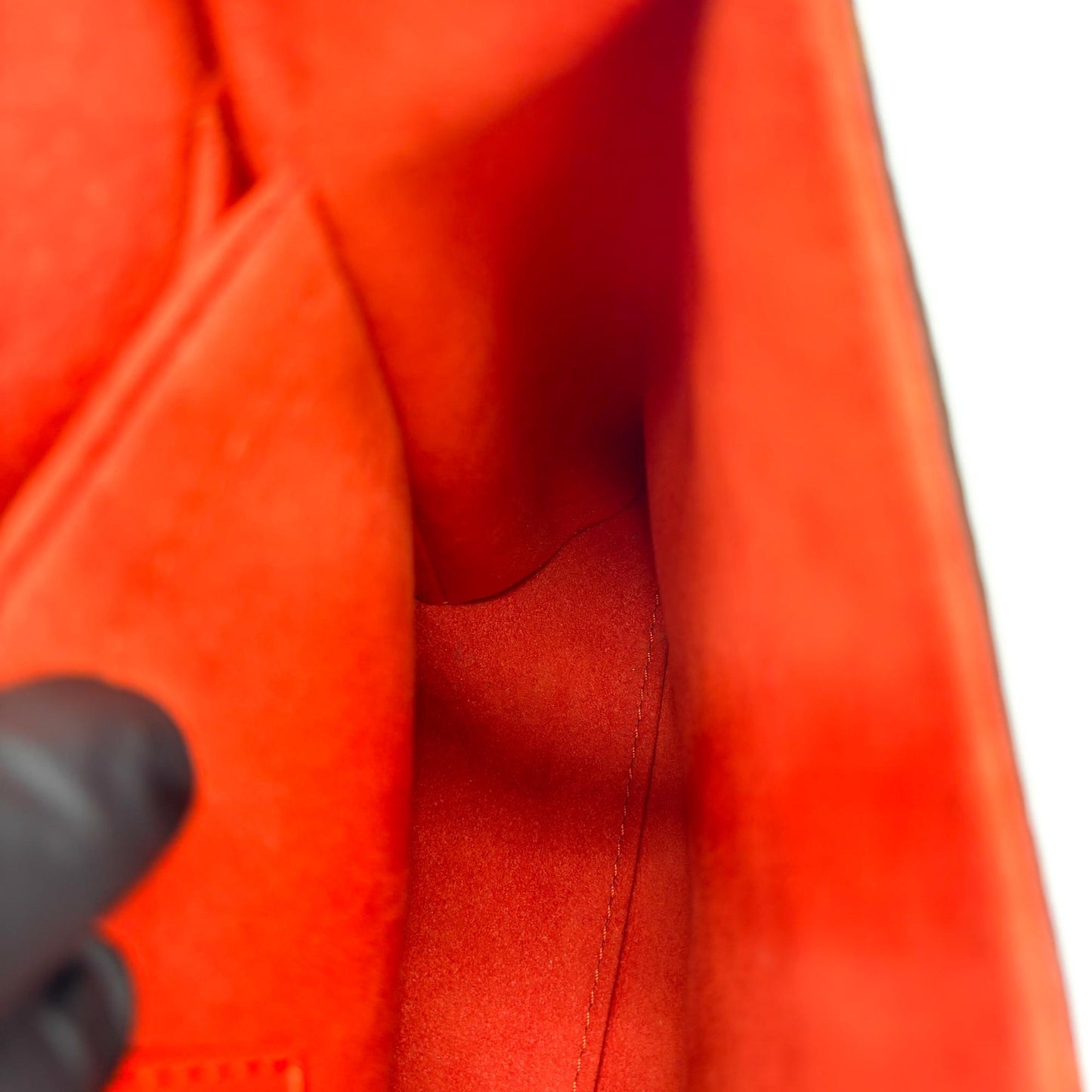Louis Vuitton Monogram Epi Saint Michel Red
