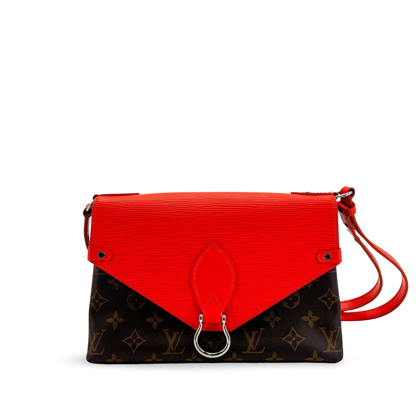 Louis Vuitton Monogram Epi Saint Michel Red