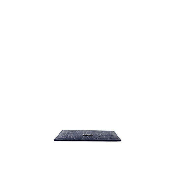 Dior Navy Gravity Card Holder Wallet