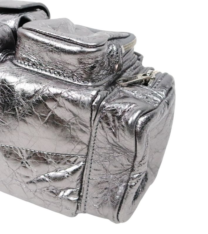 Balenciaga Silver Supervige XS Shoulder Bag