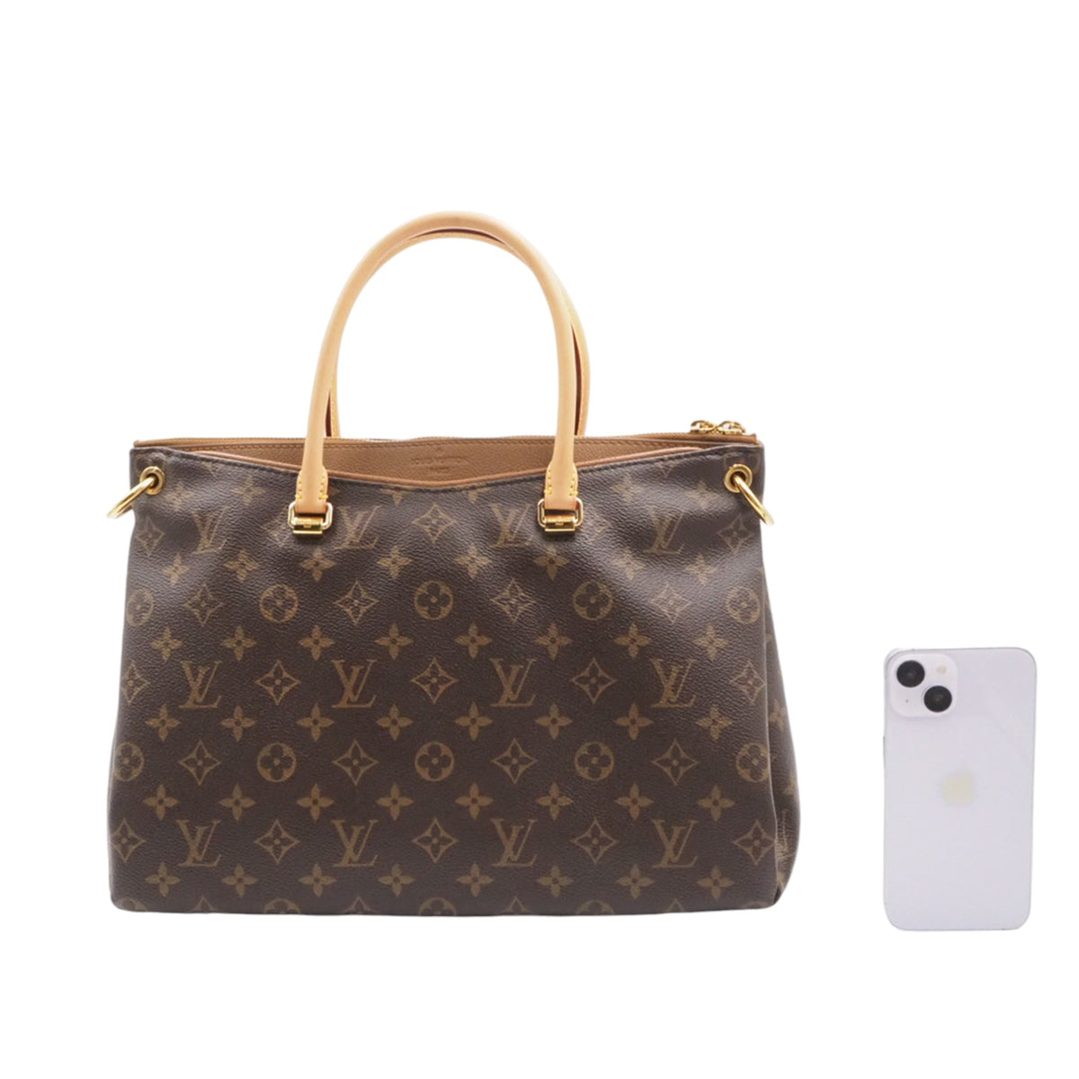 Louis Vuitton M40907 Monogram Pallas MM Shoulder Bag