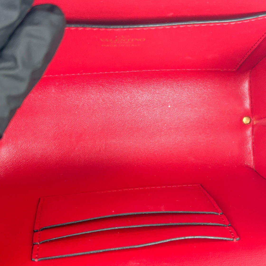 Valentino Pink Leather Rockstud Box Top-Handle Tote Bag