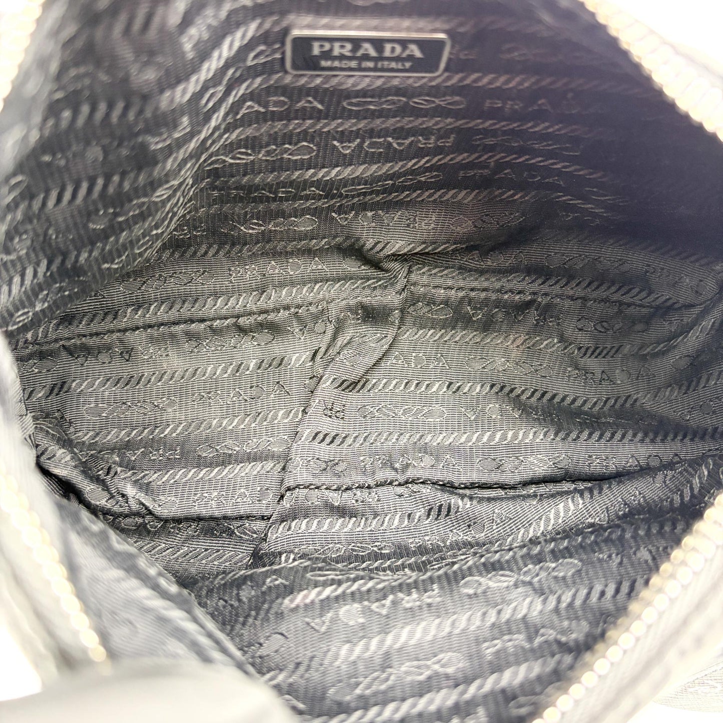 Prada Re-edition 2005 Nylon Shoulder Bag Black