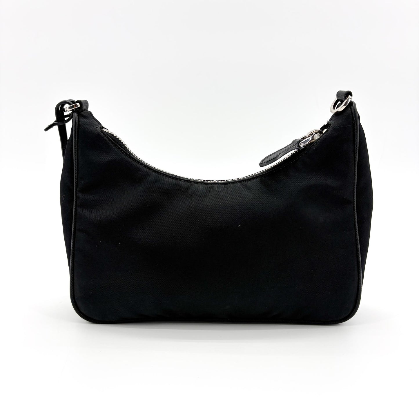 Prada Re-edition 2005 Nylon Shoulder Bag Black
