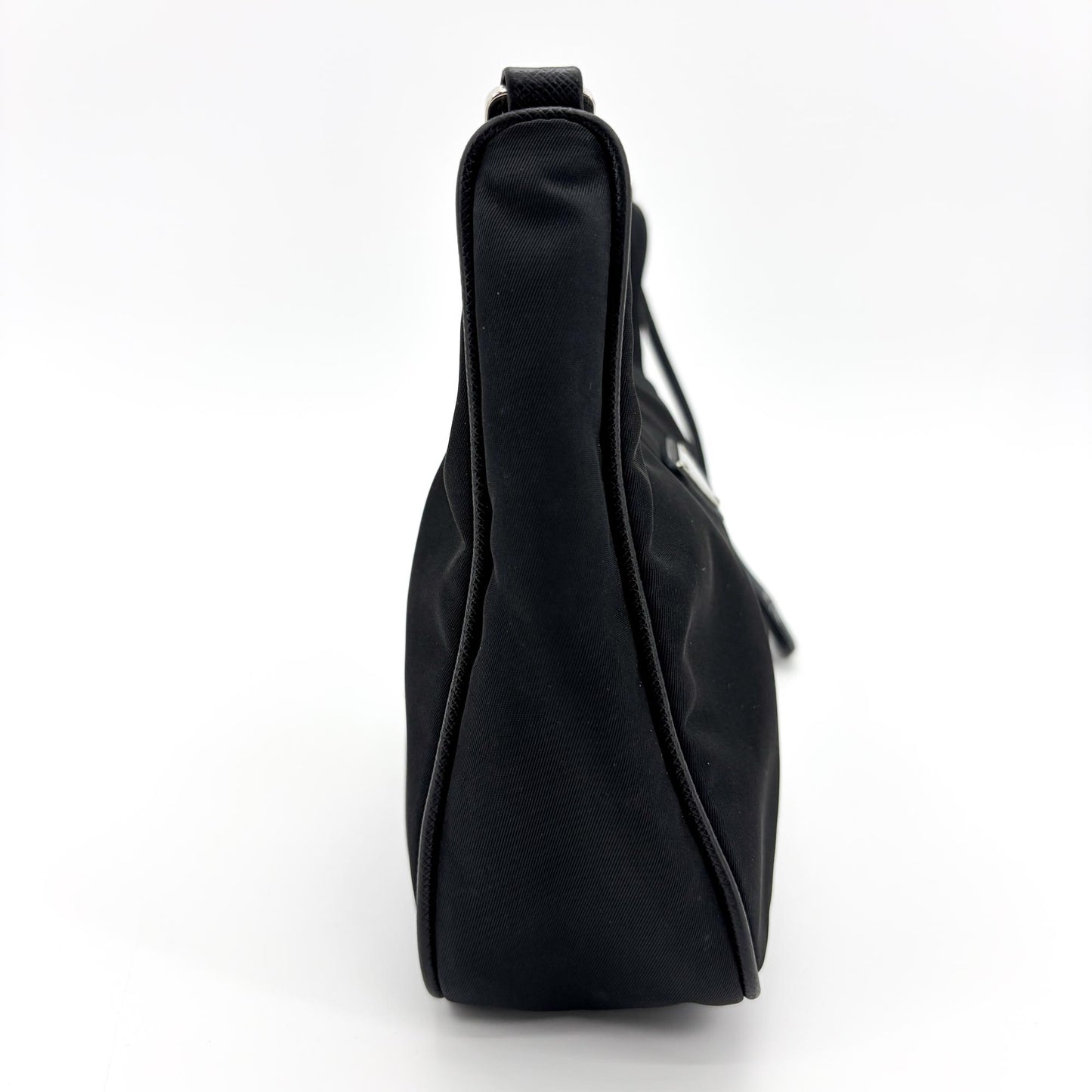 Prada Re-edition 2005 Nylon Shoulder Bag Black