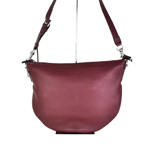 Small Rosso Ancora Leather B Crossbody Shoulder Bag 801887