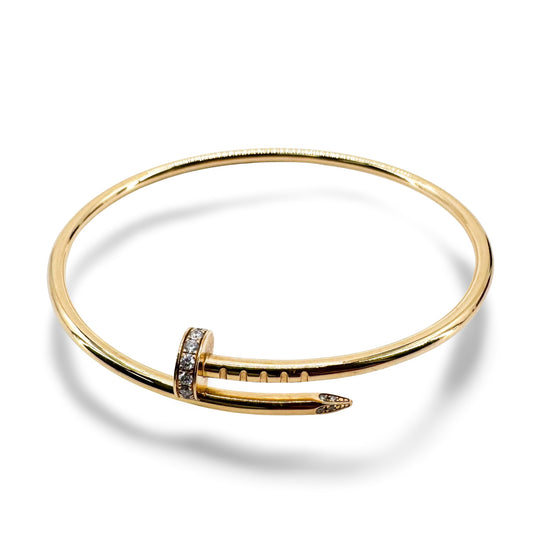 Cartier Juste un Clou Bracelet Small Yellow Gold Diamond