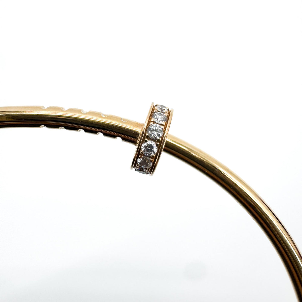 Cartier Juste un Clou Bracelet Small Yellow Gold Diamond