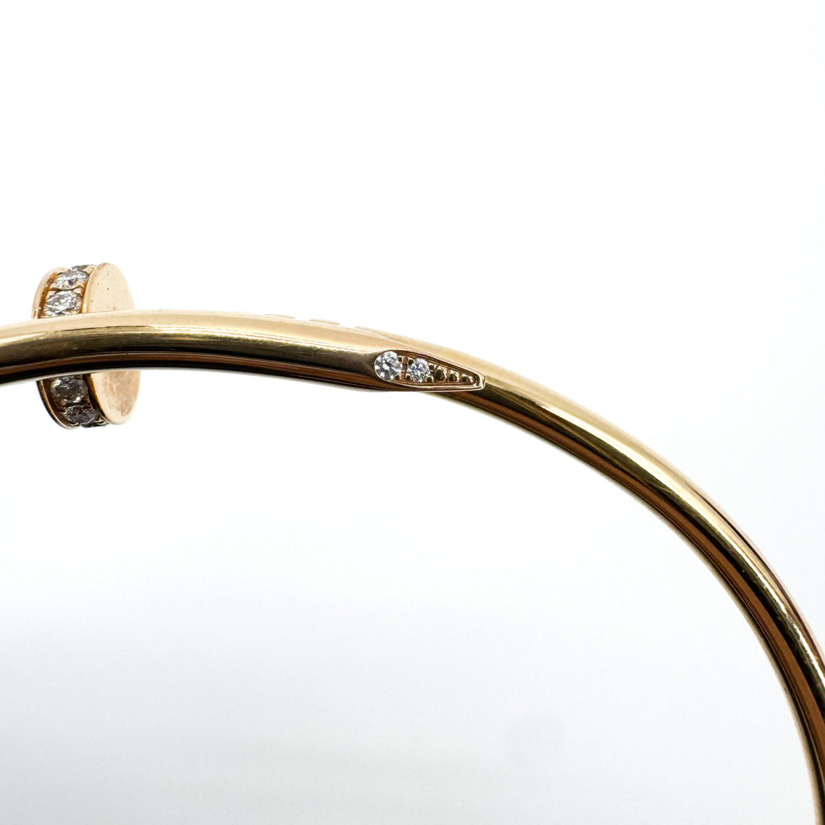 Cartier Juste un Clou Bracelet Small Yellow Gold Diamond