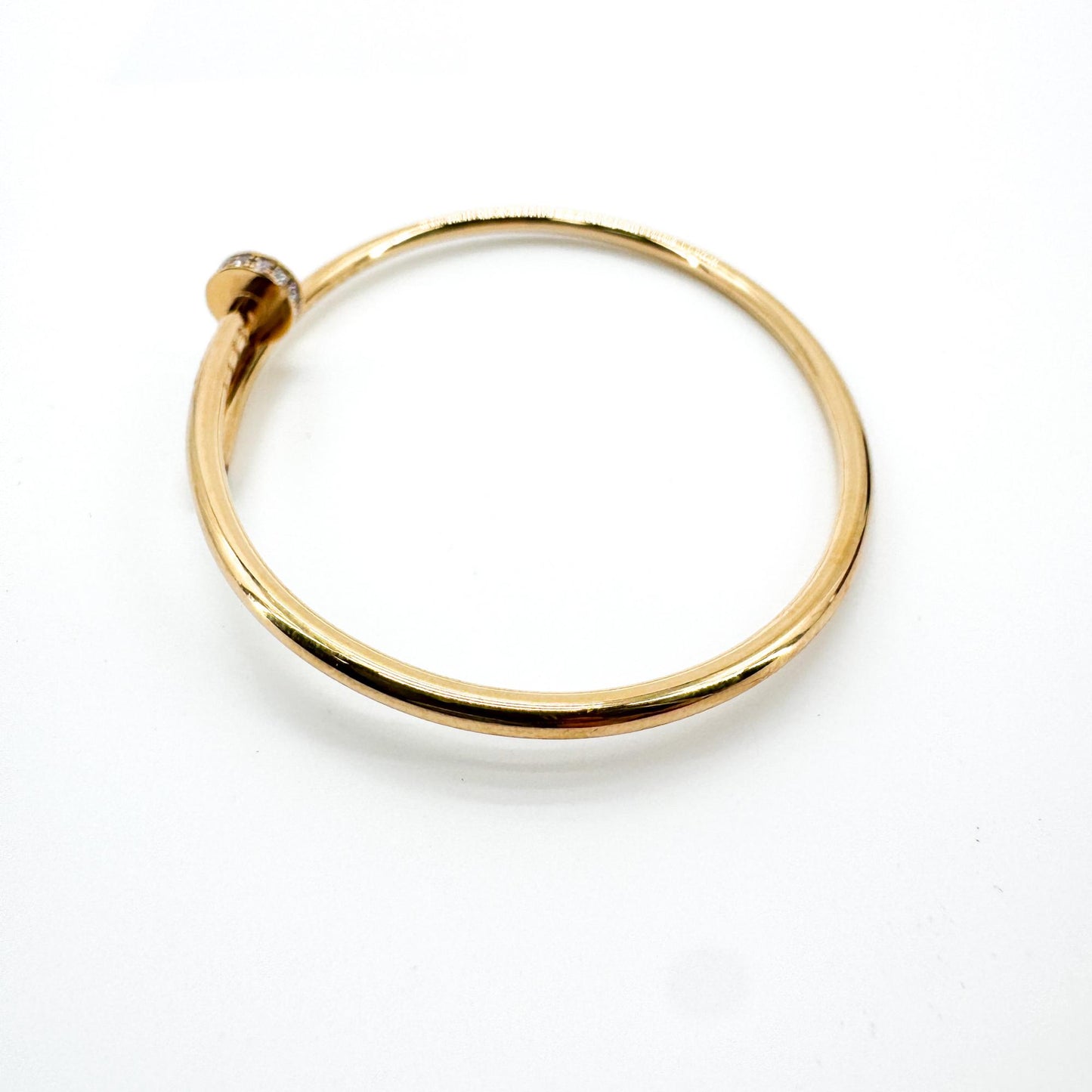 Cartier Juste un Clou Bracelet Small Yellow Gold Diamond