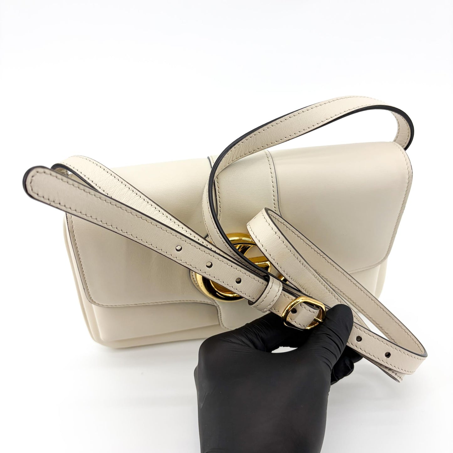 Gucci Blondie Small Shoulder Bag White