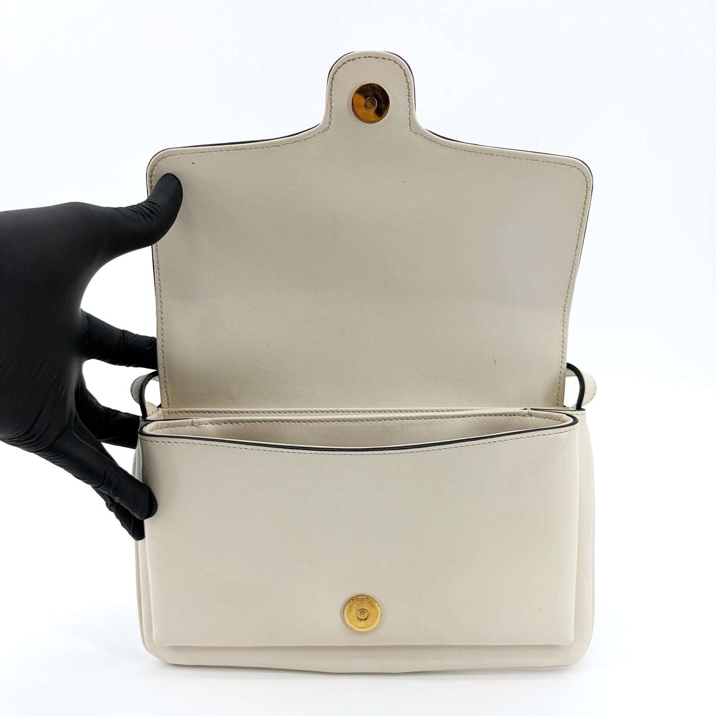 Gucci Blondie Small Shoulder Bag White