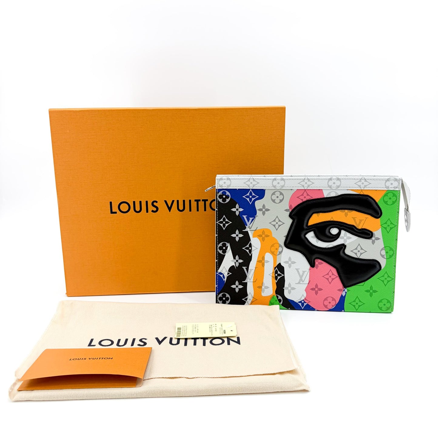 Louis Vuitton Monogram Face Pochette Voyage MM Multicolor
