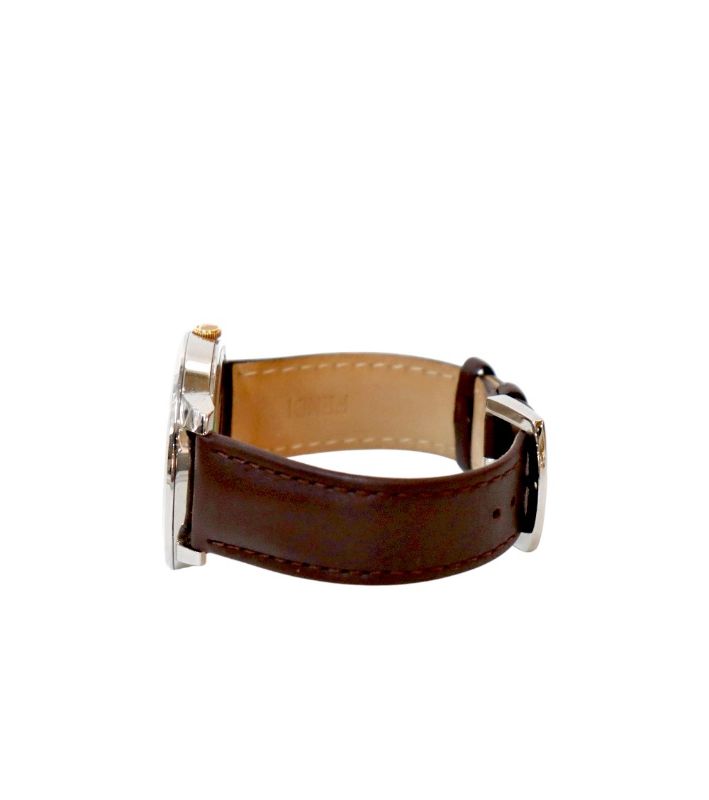 Fendi 41MM Runaway Steel Quartz Watch