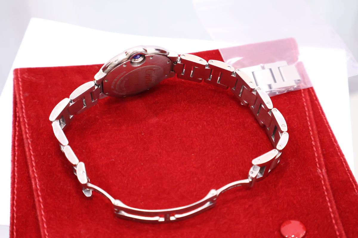 バロン ブルー ドゥ カルティエ ウォッチ クォーツ 33mm ステンレススティール W6920084