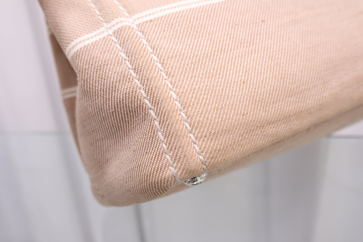 Logo Jacquard Camel Shoulder Tote Bag 5BA219