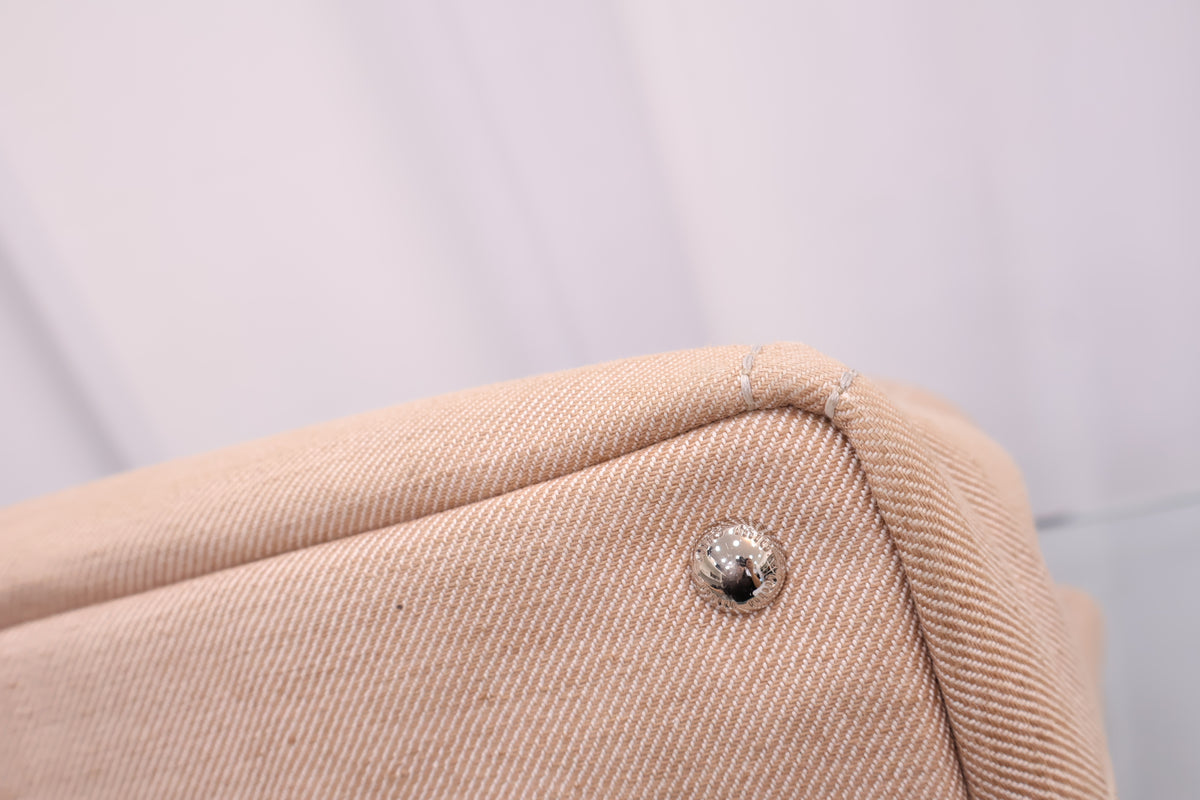 Logo Jacquard Camel Shoulder Tote Bag 5BA219