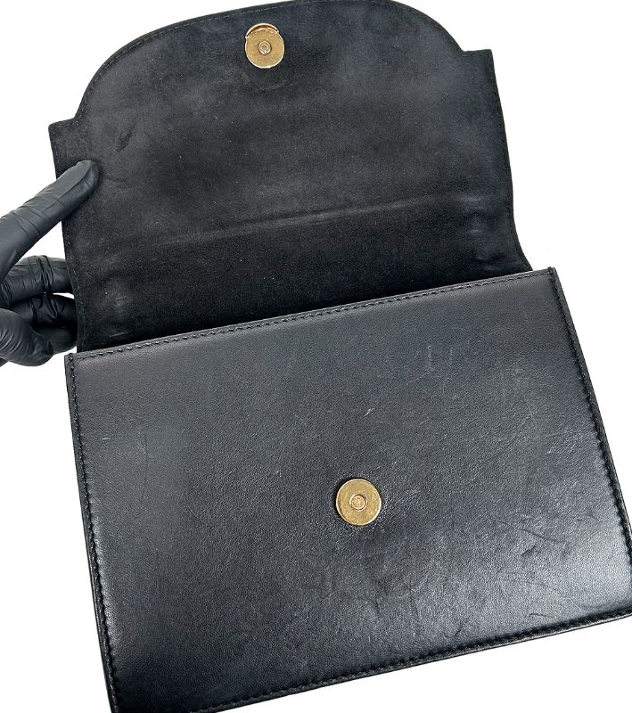 Dior Black Direction Chain Bag