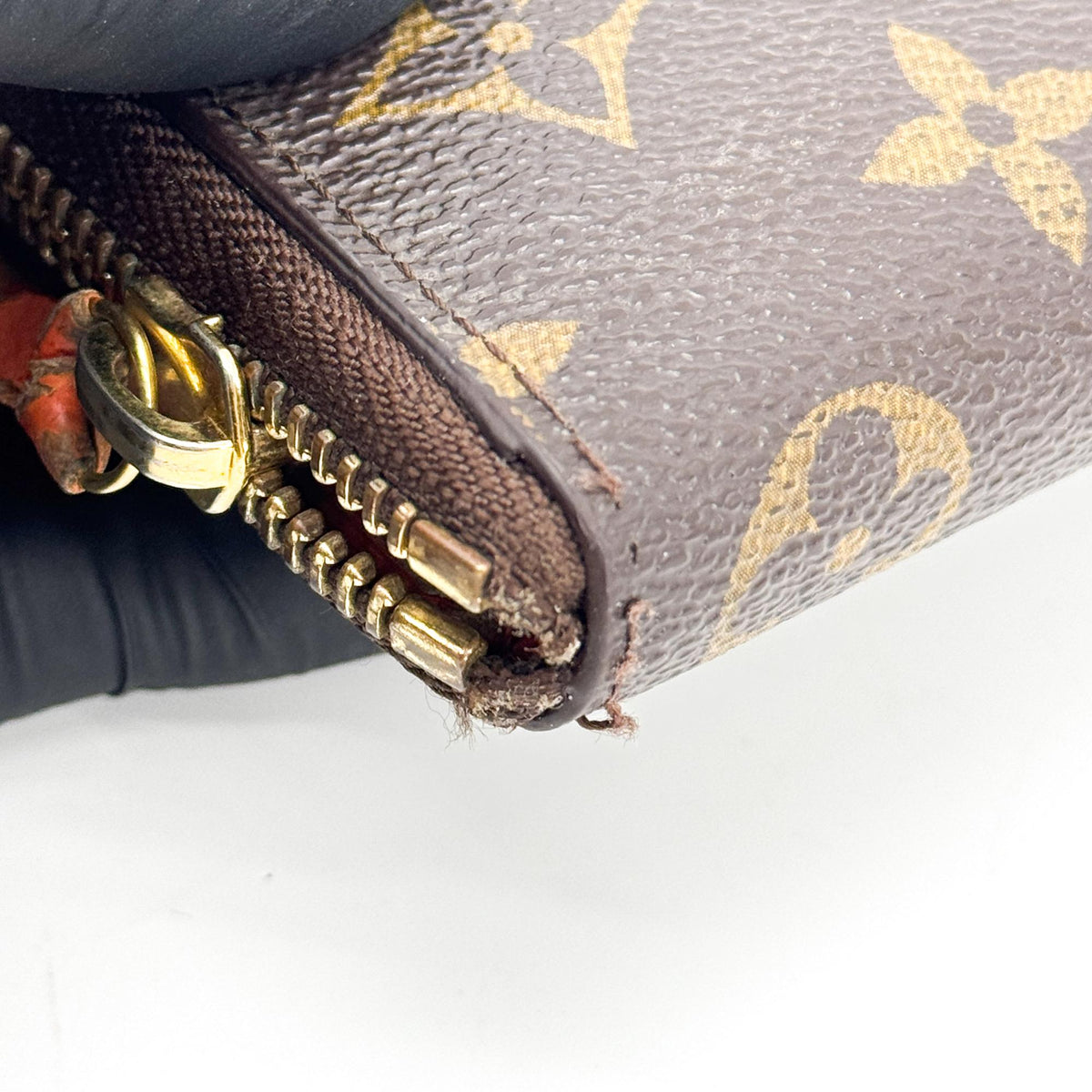 Louis Vuitton Monogram Zippy Wallet Brown