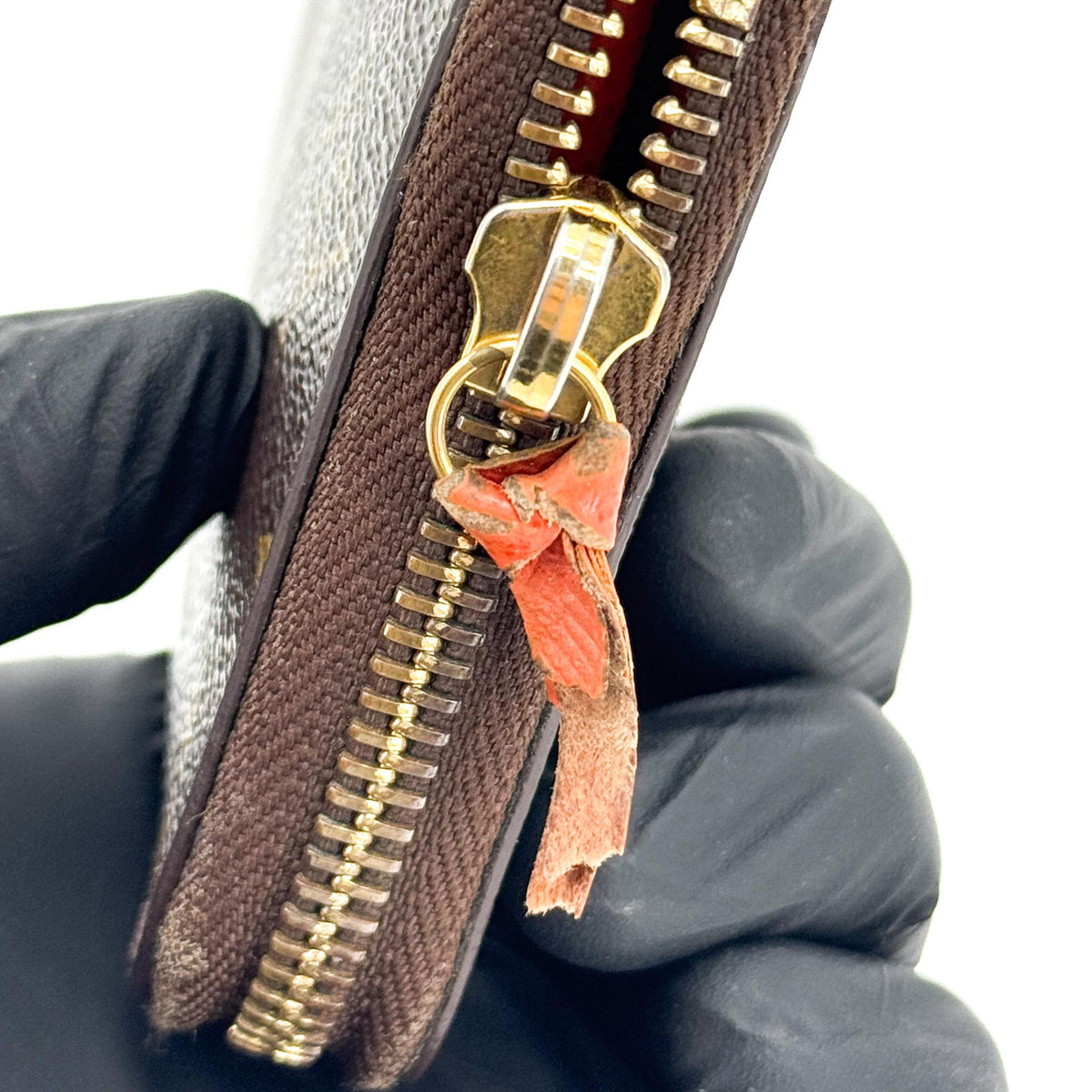 Louis Vuitton Monogram Zippy Wallet Brown