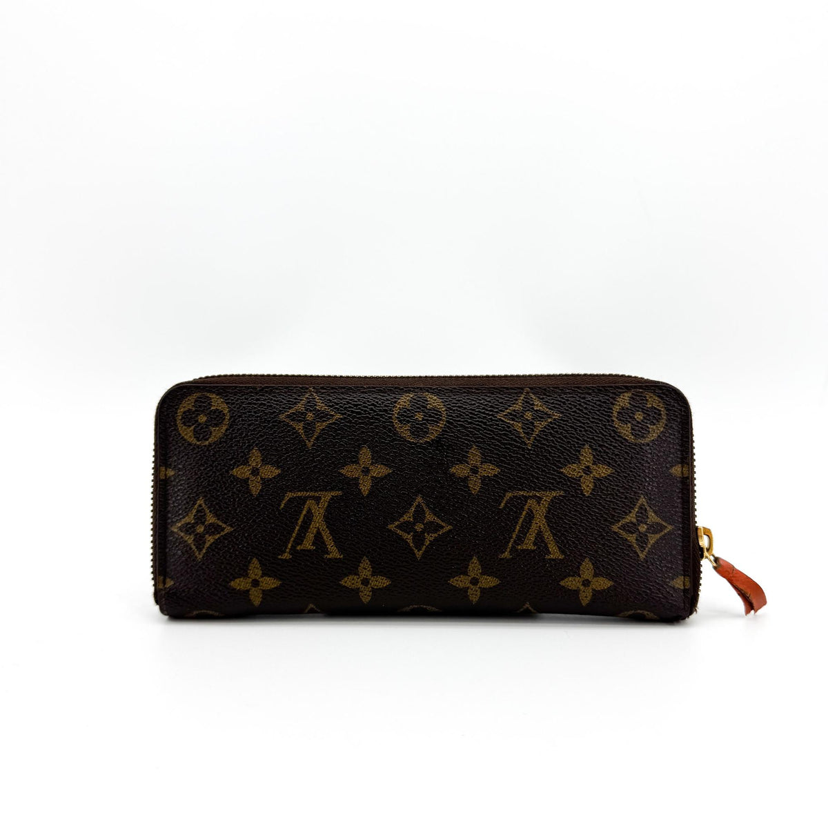 Louis Vuitton Monogram Zippy Wallet Brown