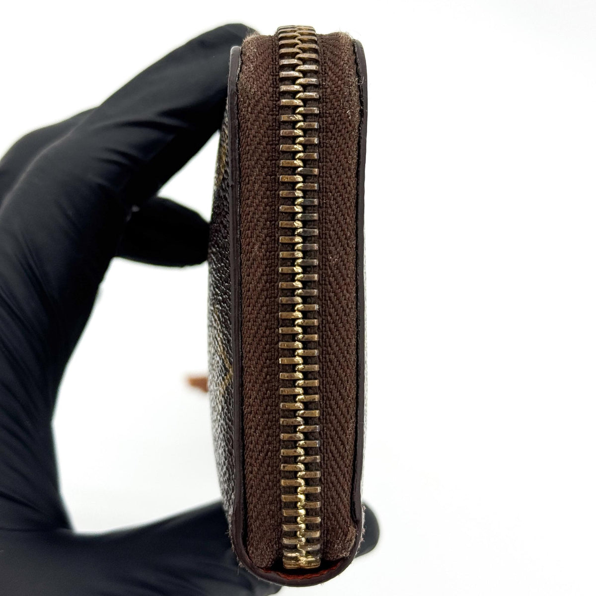 Louis Vuitton Monogram Zippy Wallet Brown