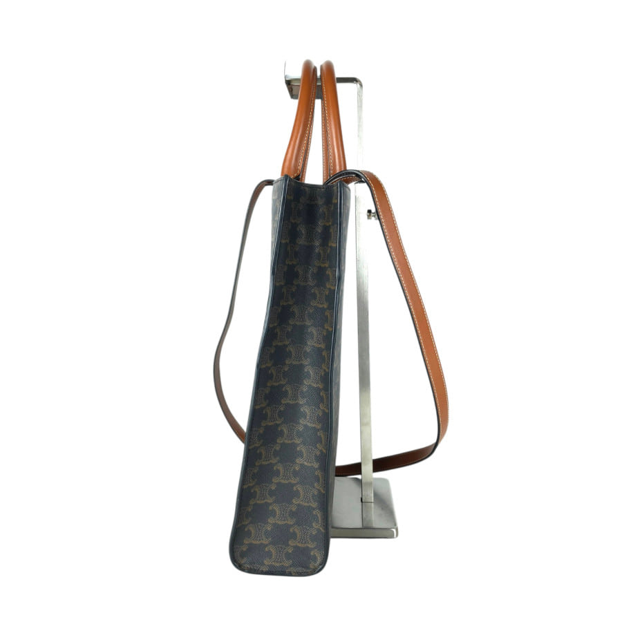 Small Triomphe Canvas Cabas Tote Bag Crossbody 191542