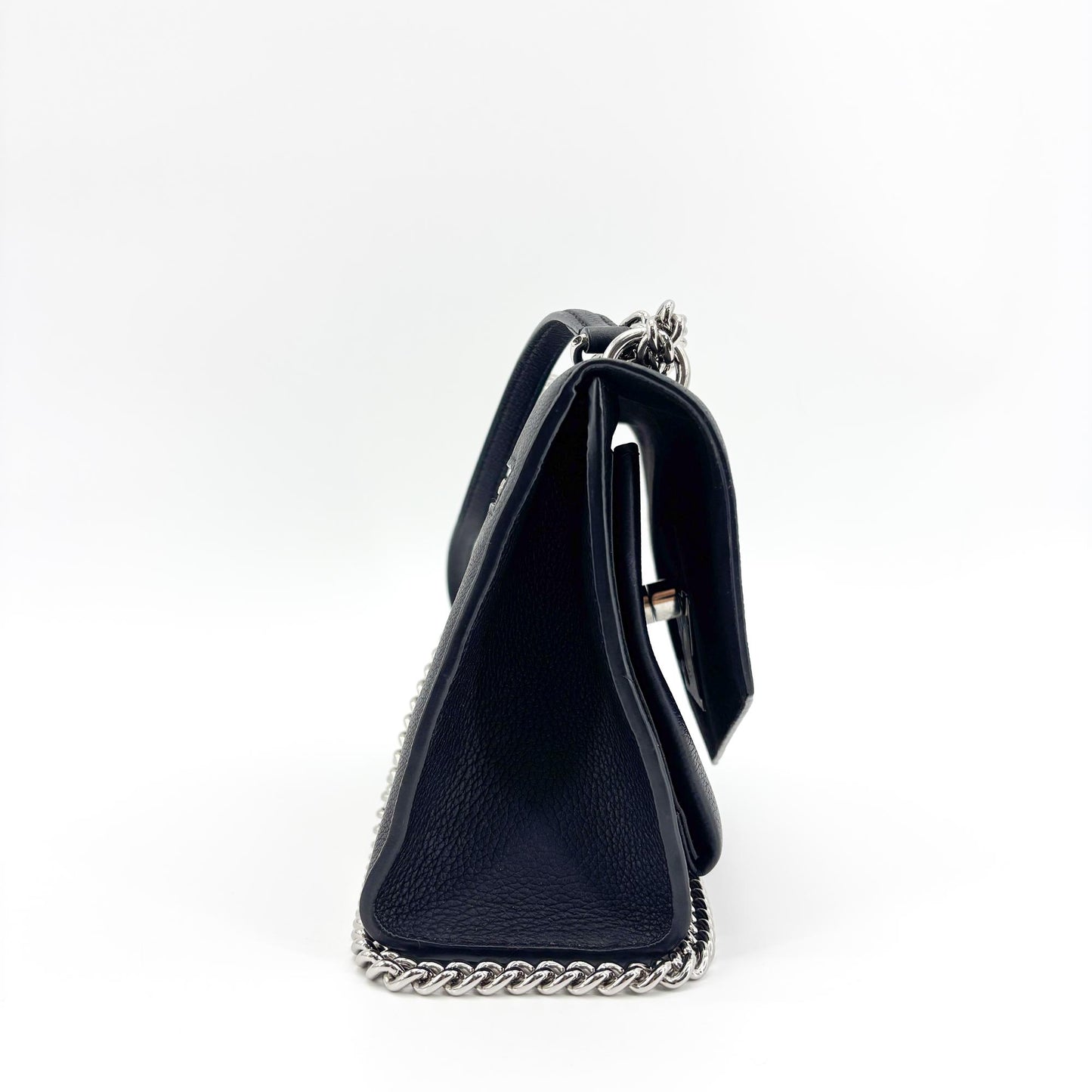 Louis Vuitton Lockme II BB Chain Shoulder Bag Black