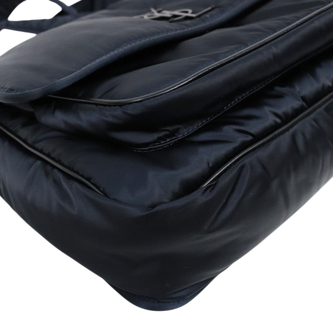 Saint Laurent Dark Navy Econyl Niki Shoulder Bag
