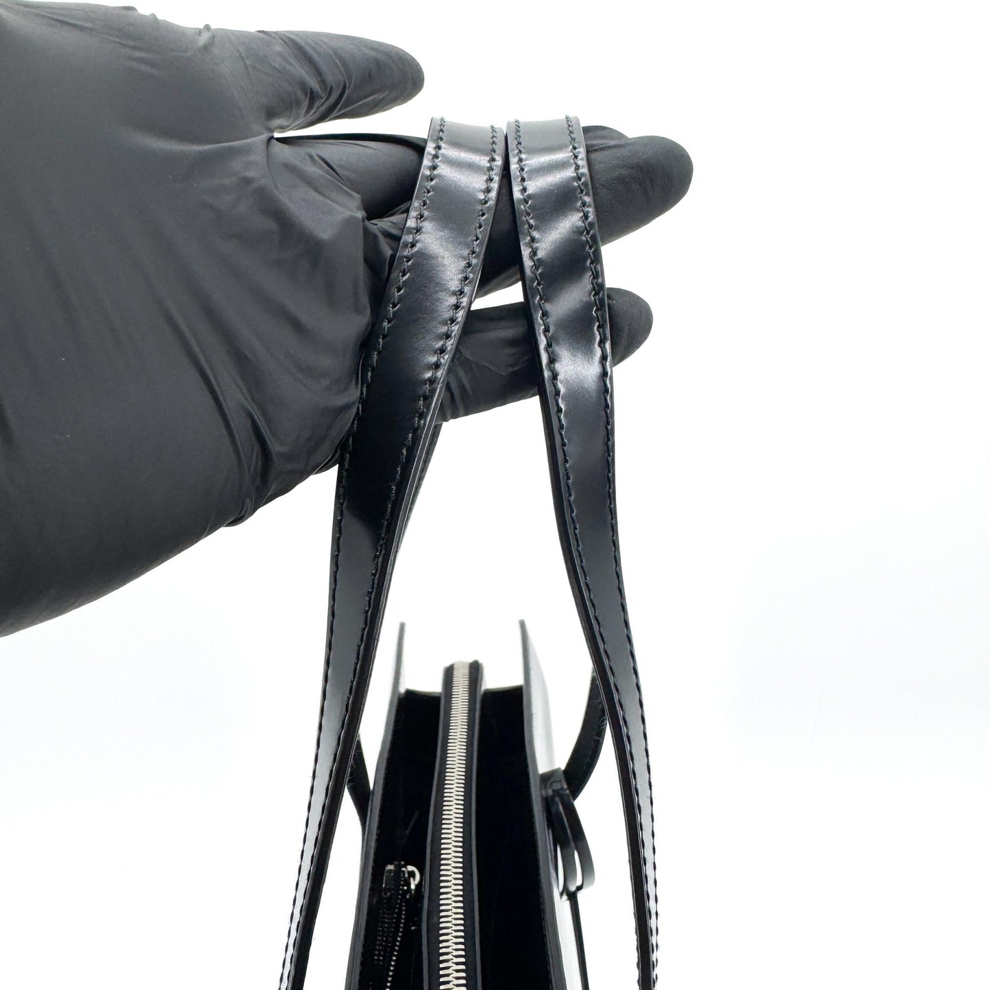 Prada Re-edition 1995 Brushed Leather Handbag Black