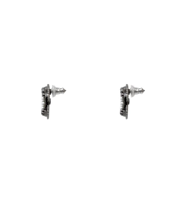 Chanel Pearl CC Earrings