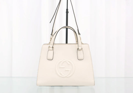 Soho Small Top Handle Tote Shoulder Bag 607722