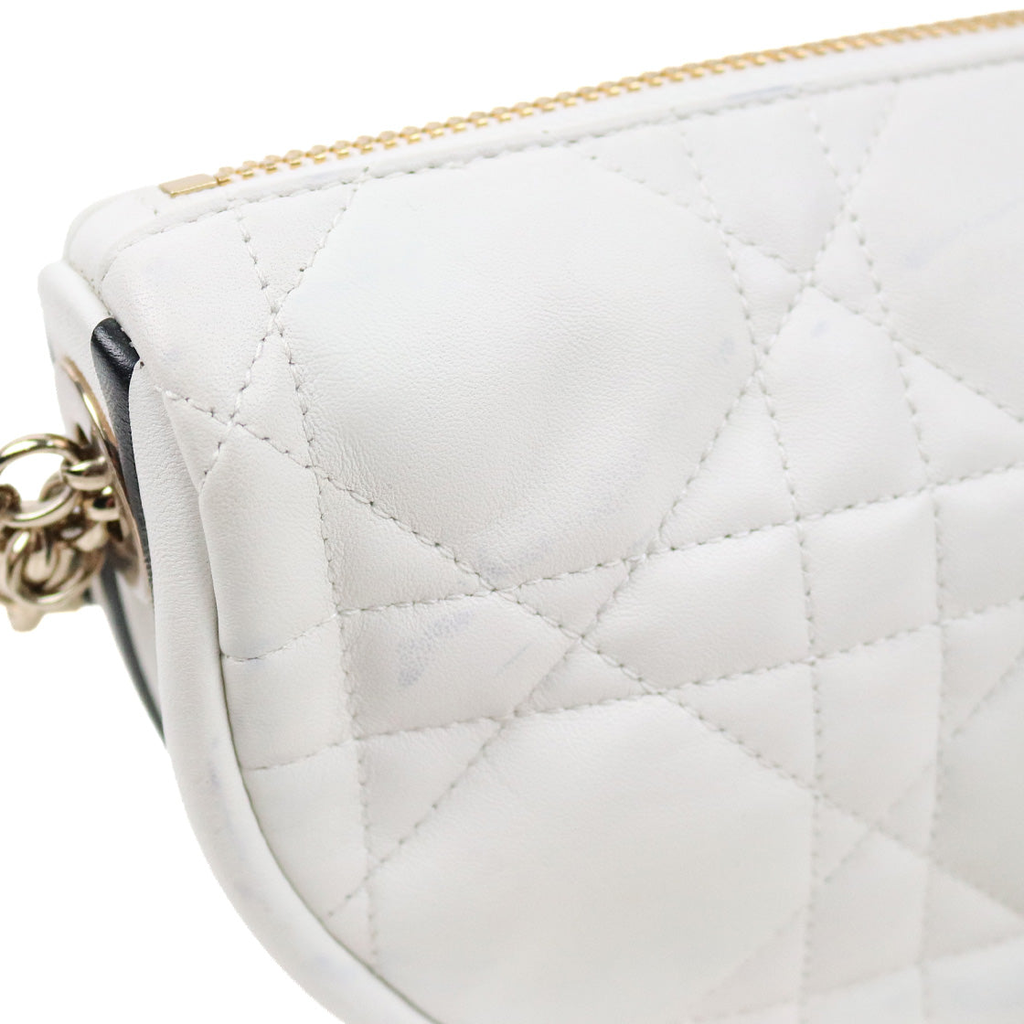 Dior White Black Vibe Hobo Bag