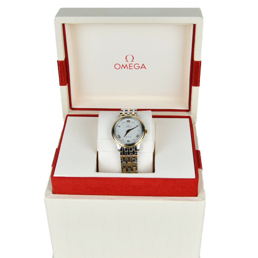 27.4 Omega De Ville Prestige Two-Tone Watch