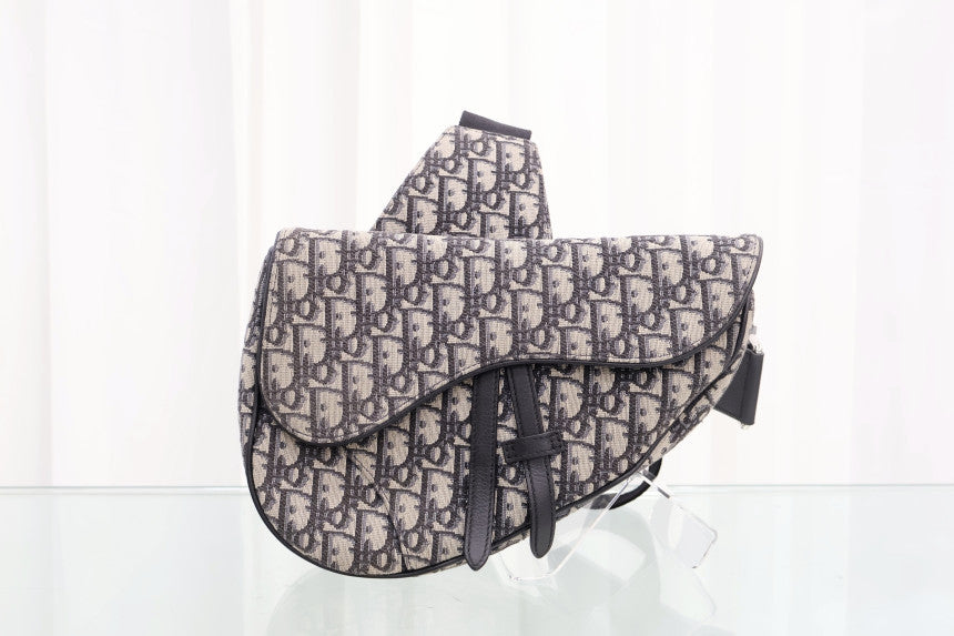 Oblique Saddle Crossbody Bag